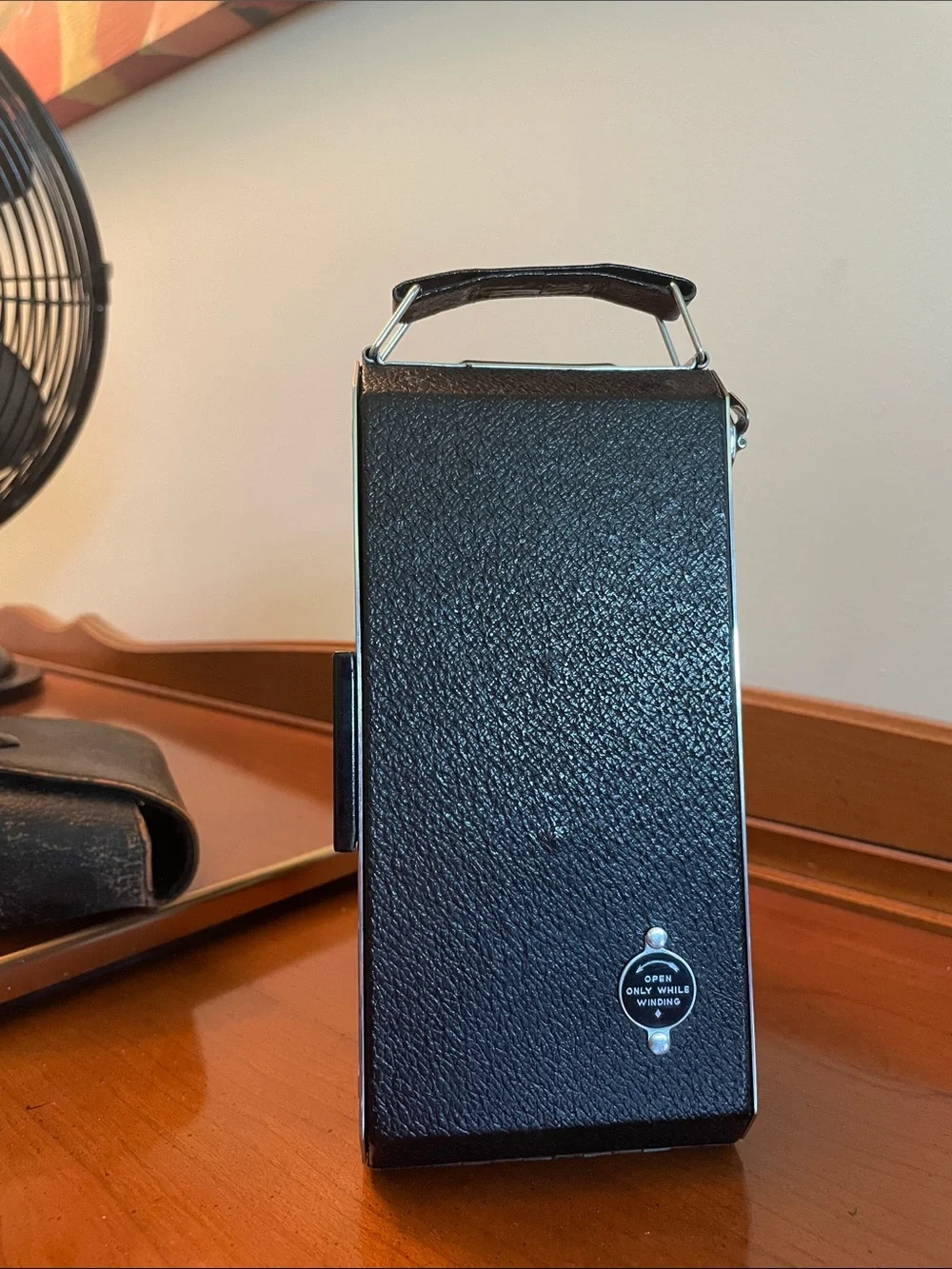 Kodak Dakar No1 Black Folding Bellows Camera with Black Case